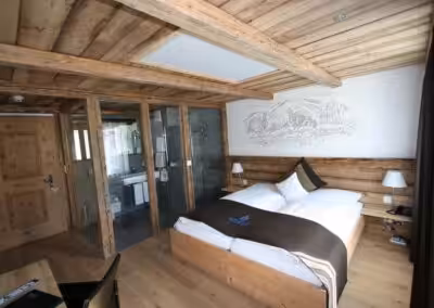 Dusche WC Hotelzimmer