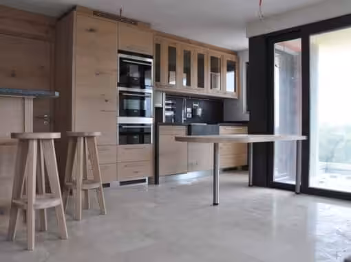 Eiche Astig und Naturstein