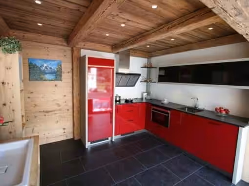 Glanzfronten mit Betonimitation