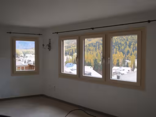 Holz-Alu-Fenster bündig