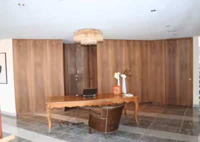 Hotelempfang in Nussbaum