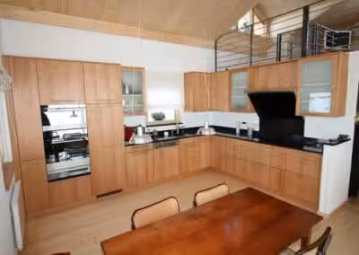 Kirschbaumküche glatt