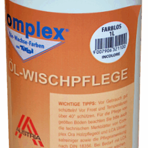 Öl-Wischpflege