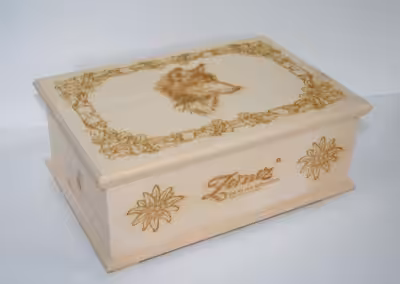 Schmuckschatulle Wolf