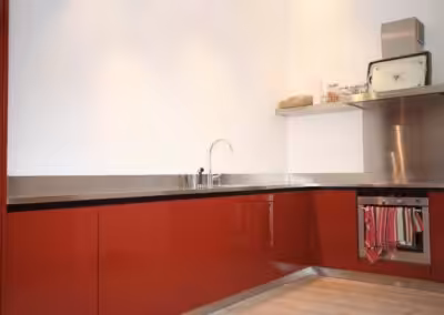 X-Line Griffmulden und Edelstahlabdeckung