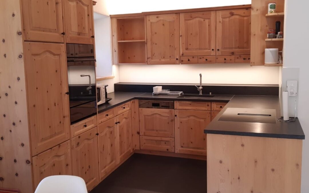 Küche aufgefrischt und modernisiert